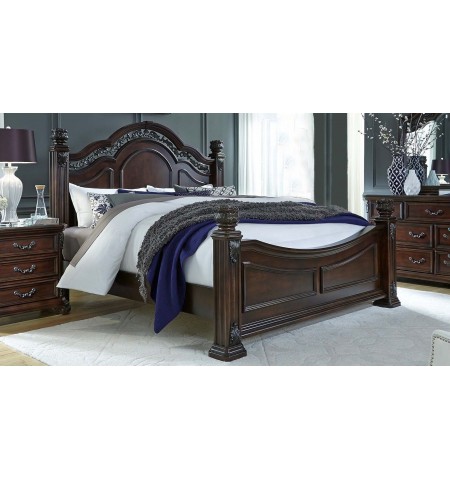 Bayston Hill King Poster Bed