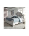 Cloverfield 4pc Upholstered King Bedroom Set