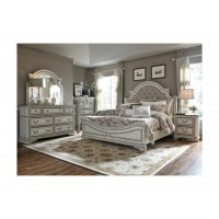 Cloverfield 4pc Upholstered Queen Bedroom Set