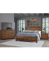 Dovetail Natural 4-pc King Bedroom Set