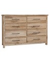 Dovetail Sun Bleached 4-pc King Bedroom Set