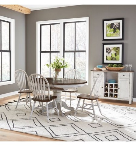 Country Creek Dining Set - White