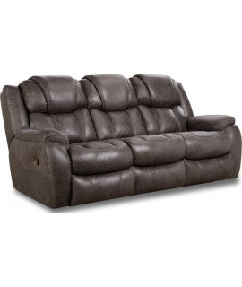 Phoenix Grey Reclining Sofa